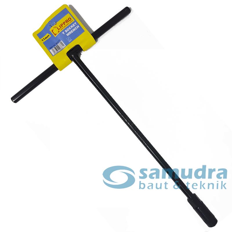 LIPPRO 886-11 Kunci Sok T Hitam 11 mm
