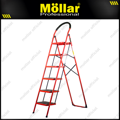 MOLLAR Tangga Rumah Besi 6 Step 2 meter