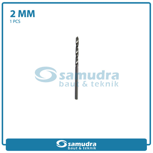 K55 K55-CHBZ-W-2 Mata Bor Besi HSS Putih 2 mm