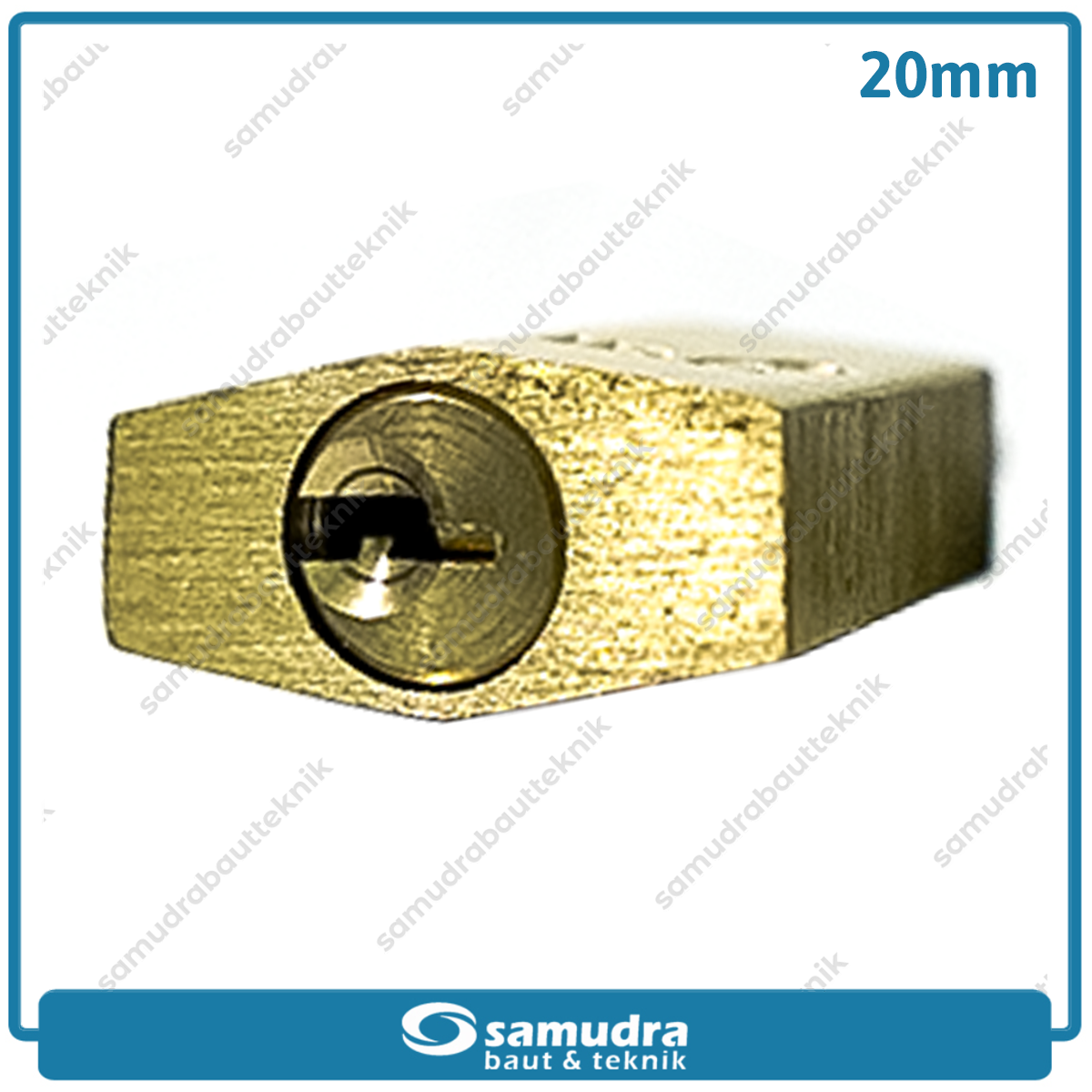 TEKIRO GT-PL2036 Gembok Kuningan 20 mm