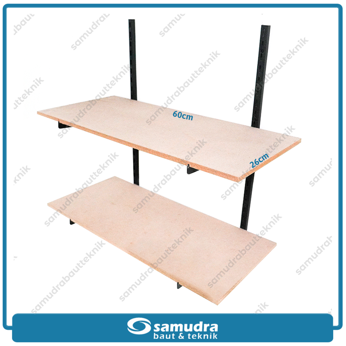 KENMASTER RAK-034 Rak Dinding 2 Susun