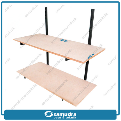 KENMASTER RAK-034 Rak Dinding 2 Susun