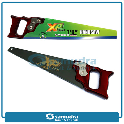 XPTOOL Gergaji Tangan Gagang Kayu Model D 14"