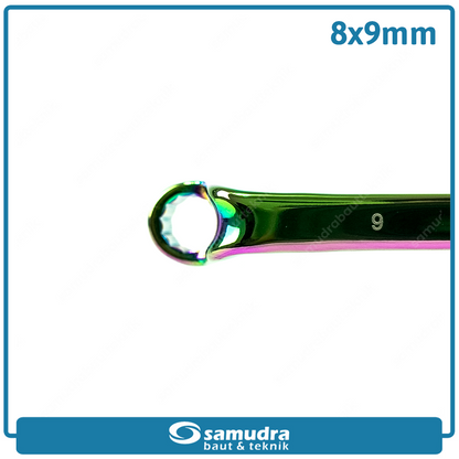 GRIPON 18-851 Kunci Ring Titanium 8x9 mm