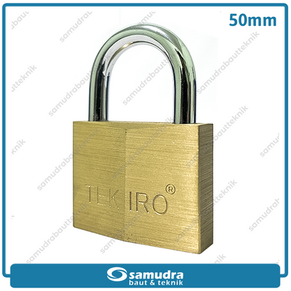 TEKIRO GT-PL2039 Gembok Kuningan 50 mm