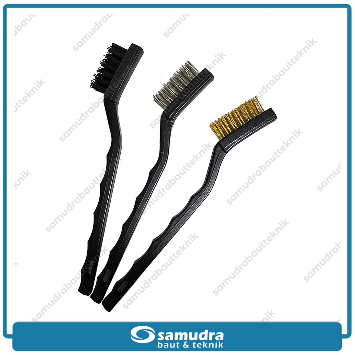 KENMASTER SIKT-011 Sikat Kawat Mini 7" Set 3 pcs