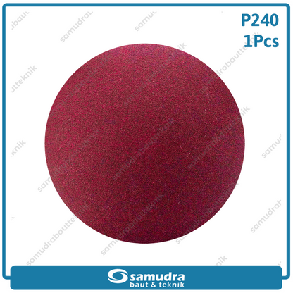 MST MST-YF-VS-424 Amplas Velcro Bulat No. 240 Mesin Gerinda 4"