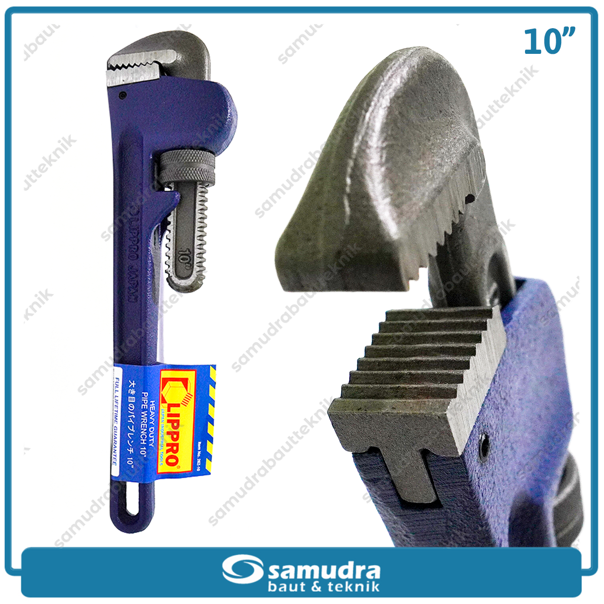 LIPPRO 262-10 Kunci Pipa 10"