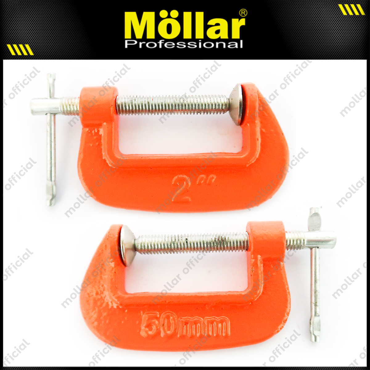 BISON D08860 Klem C Set 3 pcs