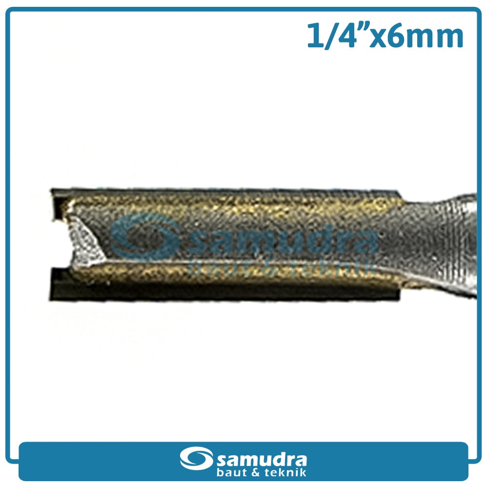 MODERN Mata Profil Straight Bit 6 mm / Trimmer Bit 1/4"