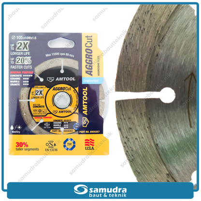 AMTOOL 8959357 Diamond Wheel 4" Aggro Cut