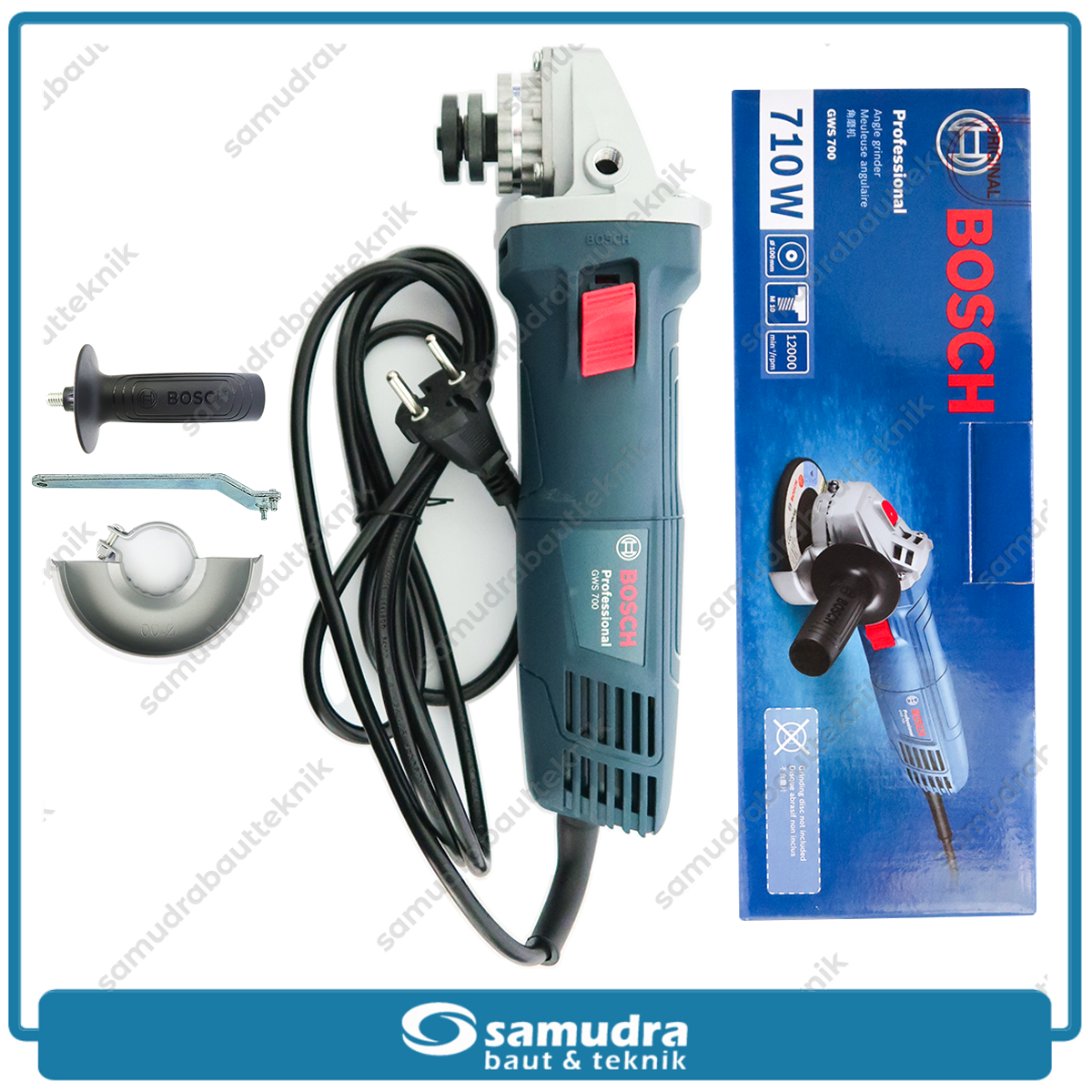BOSCH GWS700 Mesin Gerinda Listrik 4"