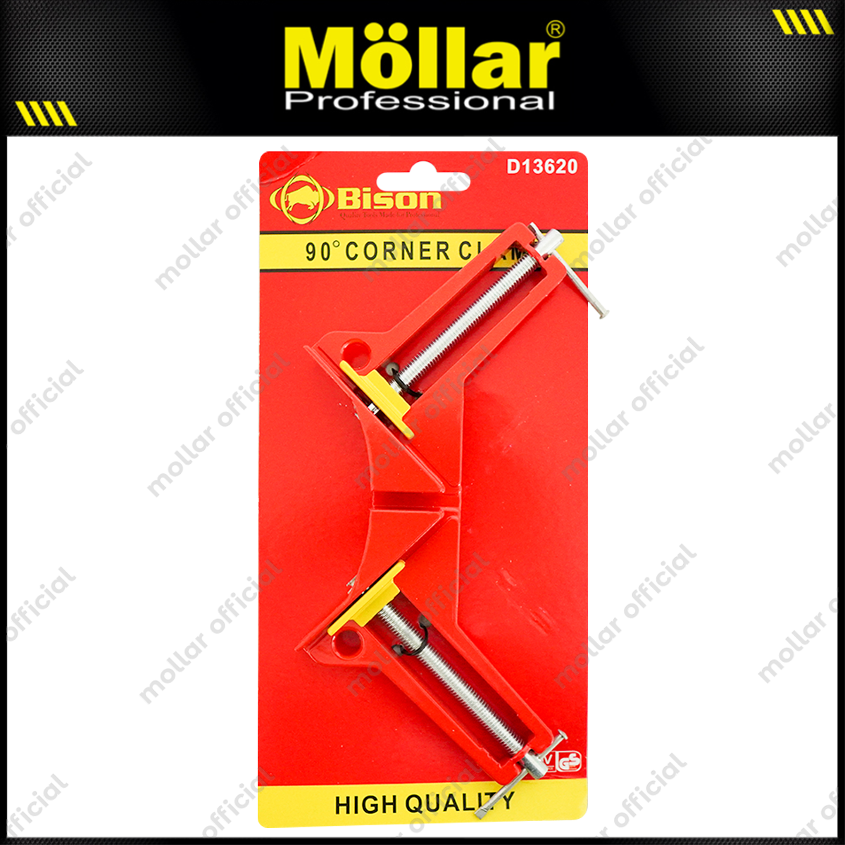 BISON D13620 Klem Sudut Siku 90 Derajat / Miter Corner Clamp