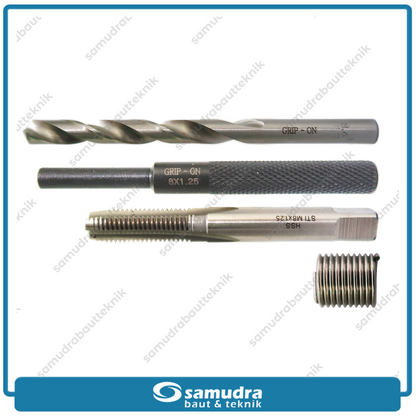 GRIPON 74-025 Alat Tambah Daging 8 x 1.25 / Thread Repair System