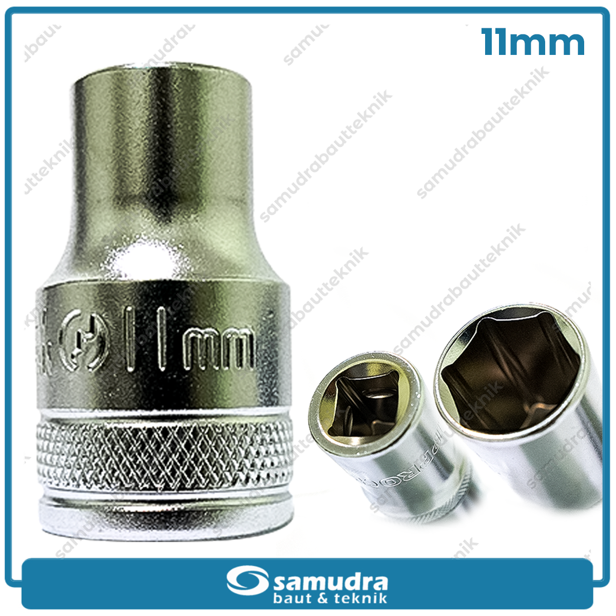 LIPPRO 3101M-11 Mata Sok 1/2" 6PT 11 mm