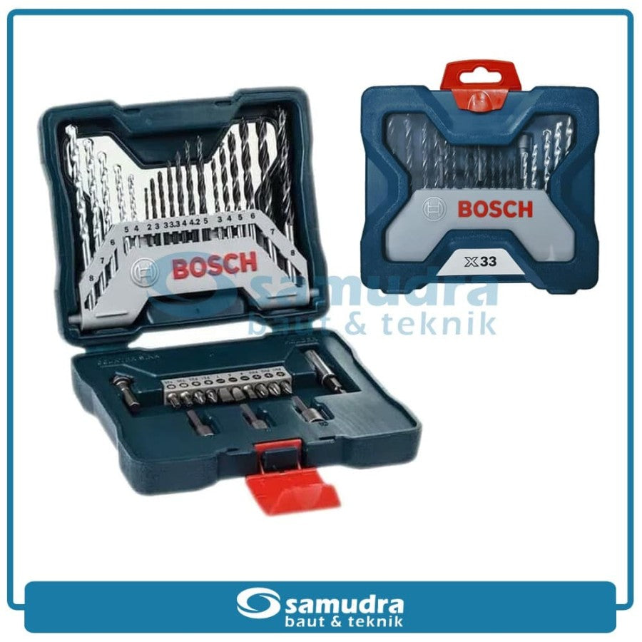 BOSCH 2607017398 Mata Bor Set Kombinasi Set 33 pcs X-Line