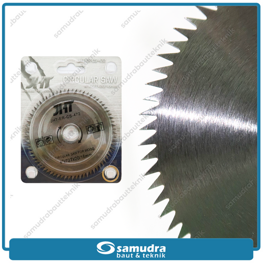 JHT JHT-ER-CS-472 Mata Gerinda Potong Kayu 4"x72T / Circular Saw Blade