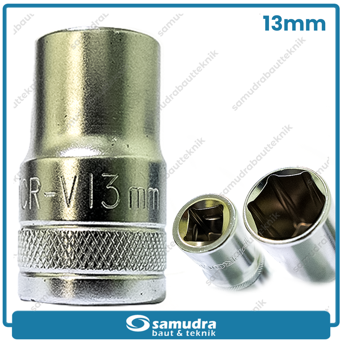 LIPPRO 3101M-13 Mata Sok 1/2" 6PT 13 mm