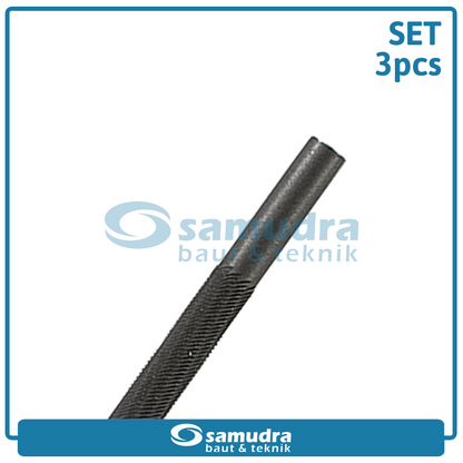 K55 K55-SW-RF048-SET3 Kikir Chain Saw 4.8 mm Set 3 pcs