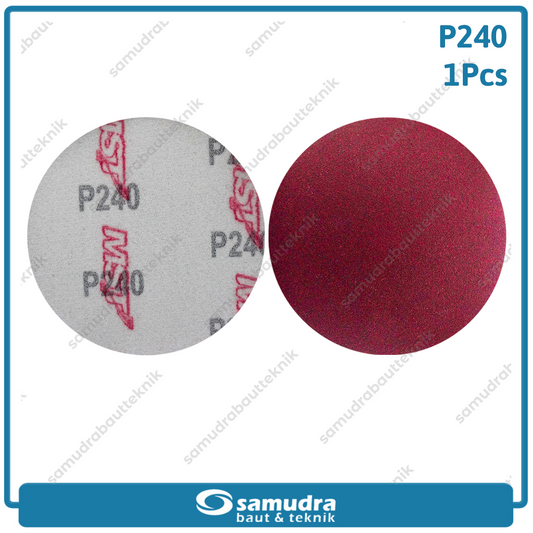 MST MST-YF-VS-424 Amplas Velcro Bulat No. 240 Mesin Gerinda 4"