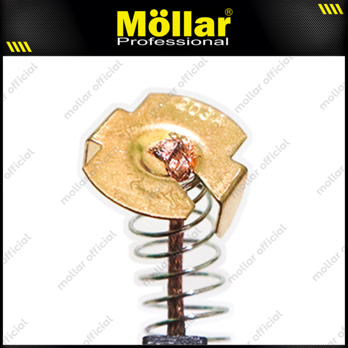 MOLLAR Carbon Brush CB203A / Mesin Cut Off CM3550