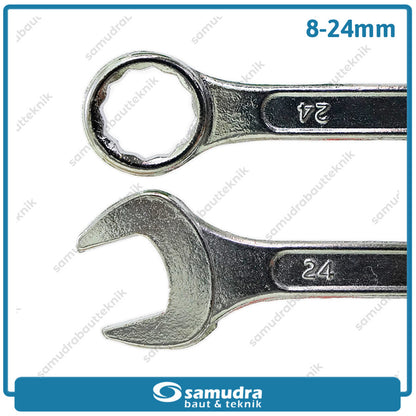 DIAMOND-GC Kunci Ring Pas Set 11 pcs (8-24 mm)