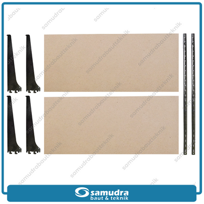 KENMASTER RAK-034 Rak Dinding 2 Susun