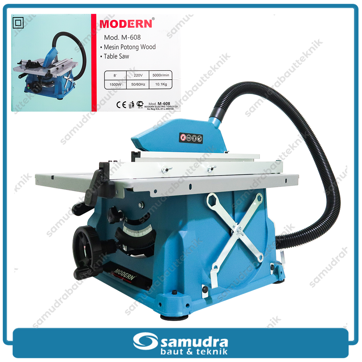 MODERN M-608 Mesin Gergaji Meja 8" / Table Saw 8"