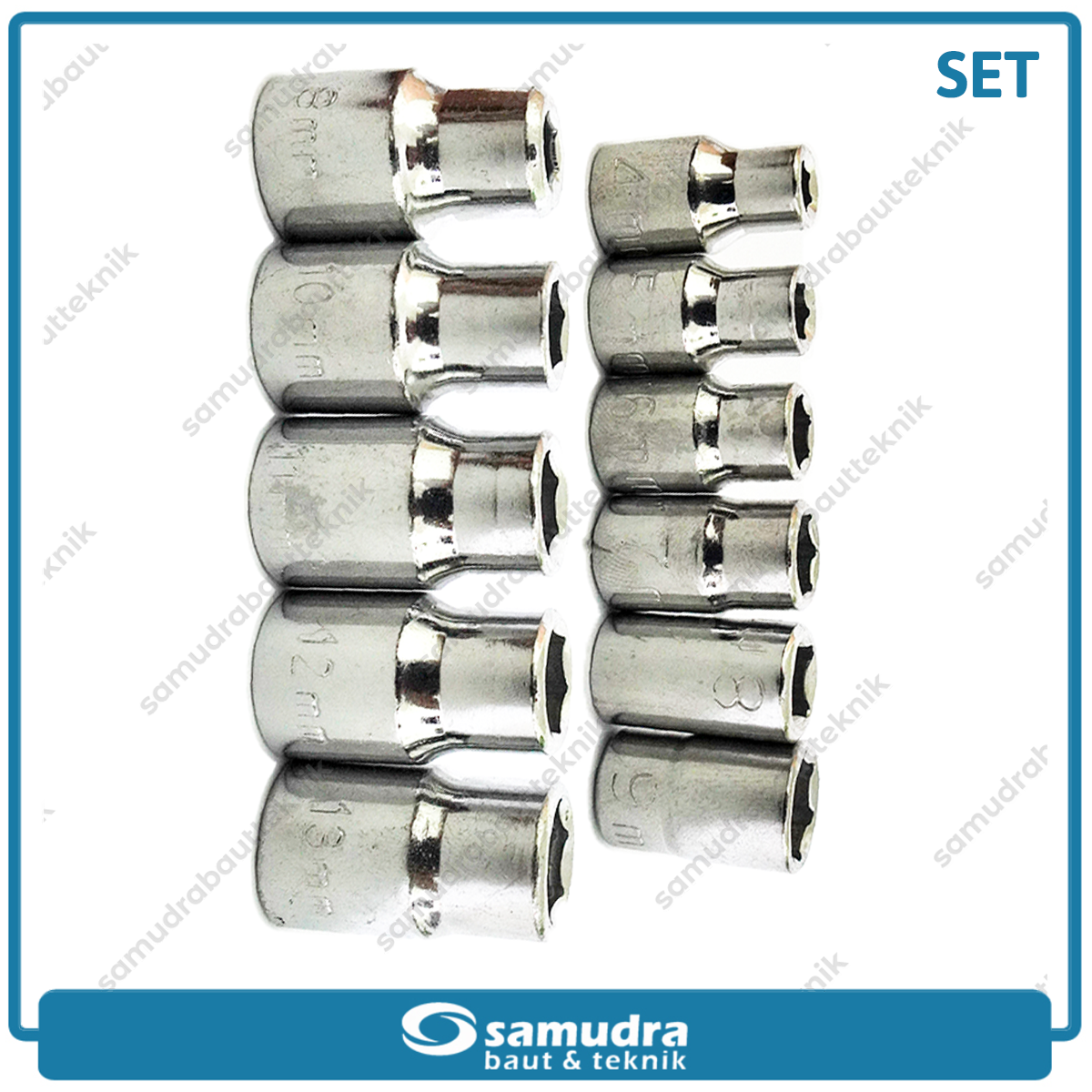 KENMASTER KCSO-076 Kunci Sok Set 27 pcs Box Plastik