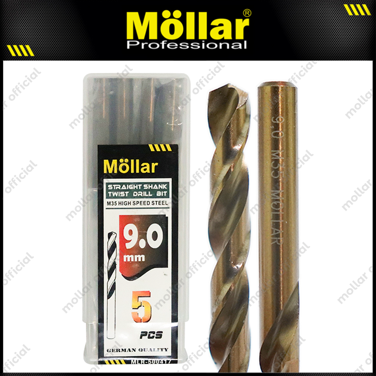 MOLLAR M35 Mata Bor Cobalt 9 mm