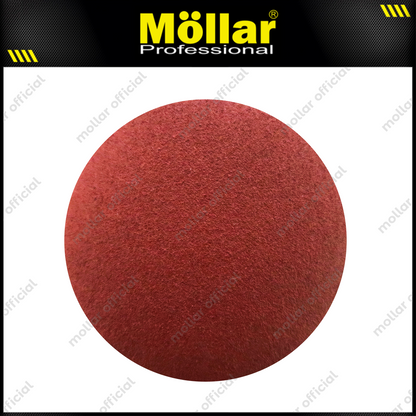 HSS Amplas Bulat No 100 Amplas Velcro Tempel Mata Gerinda 4 Inch - 50 Pcs