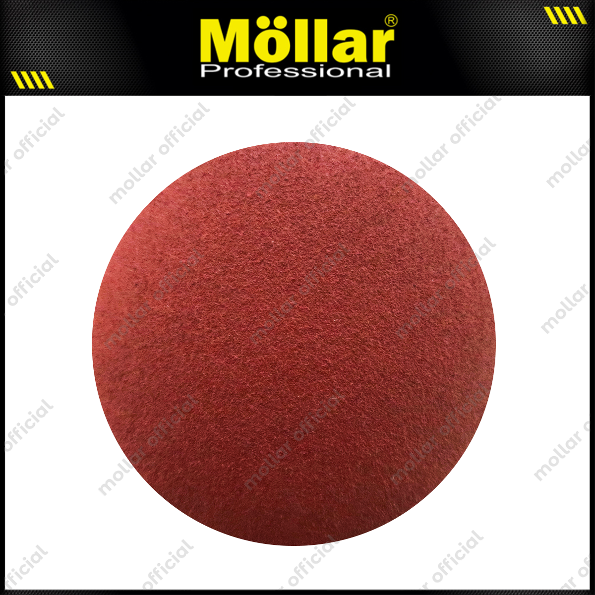 HSS Amplas Bulat No 100 Amplas Velcro Tempel Mata Gerinda 4 Inch - 100 Pcs