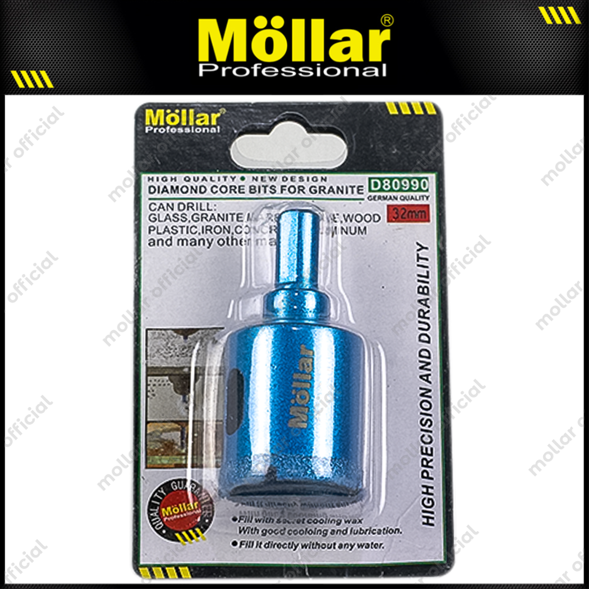 MOLLAR D80990 Mata Bor Granit 32 mm / Diamond Core Bit