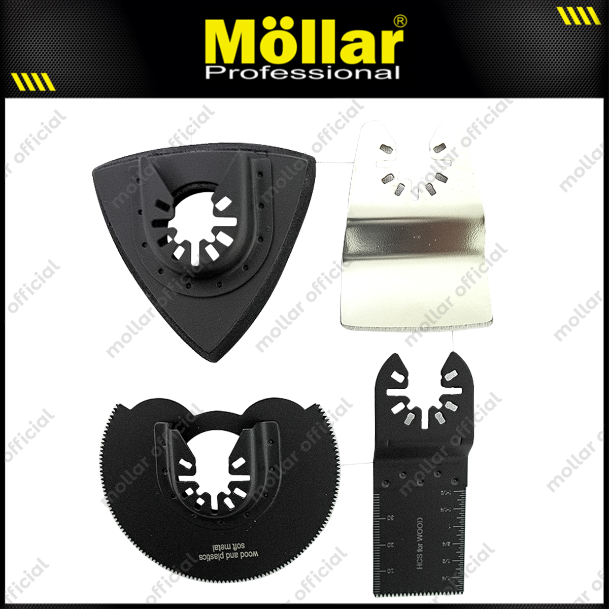 MOLLAR CMFT20300 Mesin Oskilasi Baterai 20V / Cordless Multi Function Tools