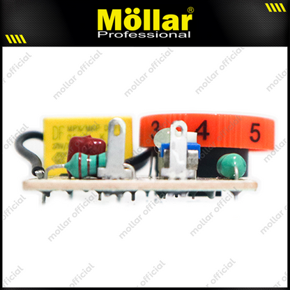 MOLLAR Variable Switch Mesin Mini Grinder MG005
