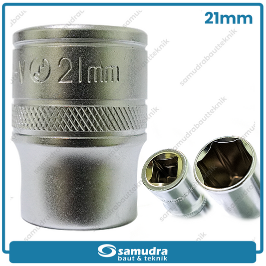 LIPPRO 3101M-21 Mata Sok 1/2" 6PT 21 mm