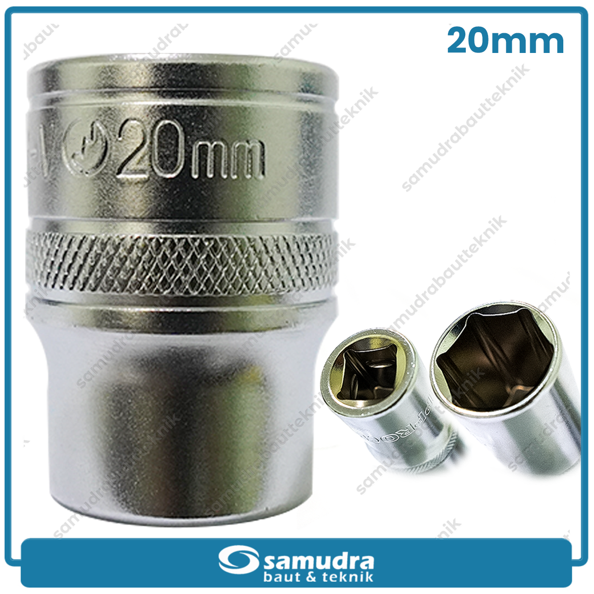 LIPPRO 3101M-20 Mata Sok 1/2" 6PT 20 mm