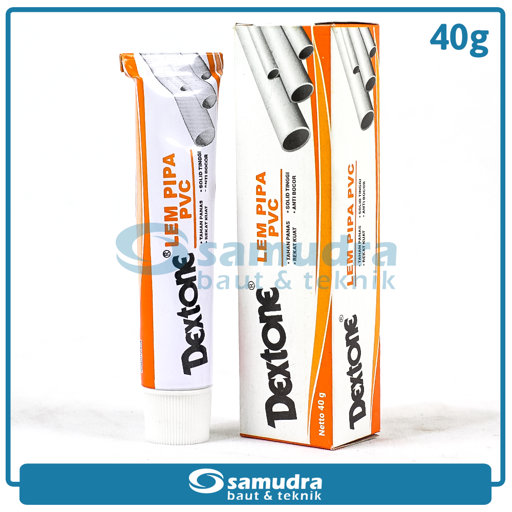 DEXTONE Lem Pipa PVC Tube 40 gram