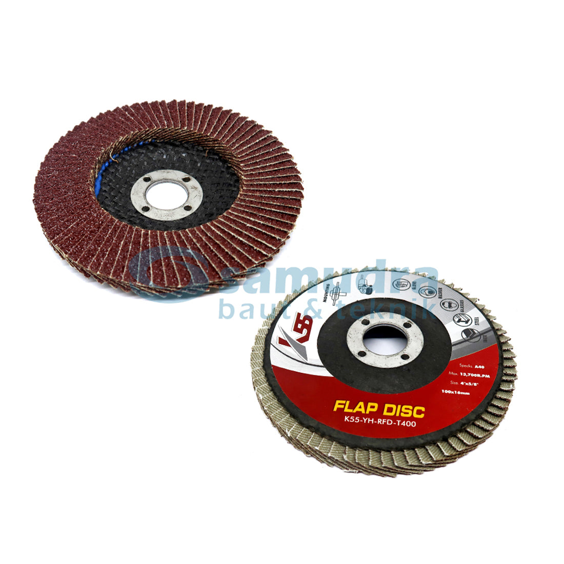 K55 K55-YH-RFD-T400 Amplas Susun No. 40 / Flap Disc