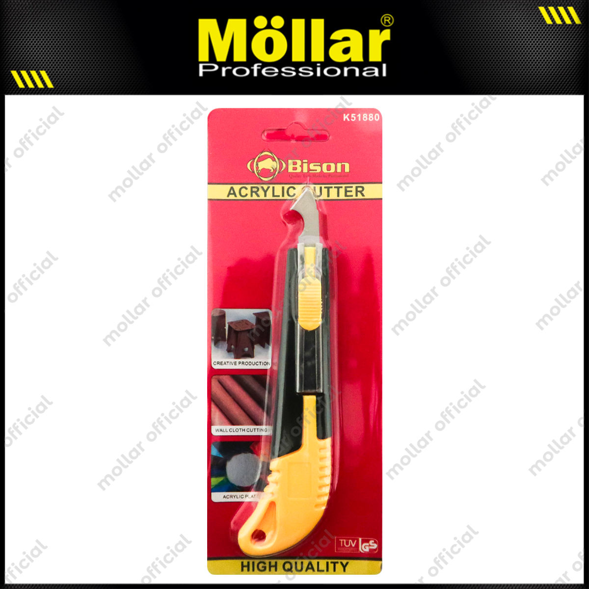 BISON K51880 Pisau Cutter Akrilik / Plastic Acrylic Cutter