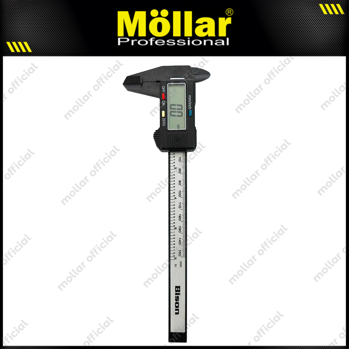 BISON K21520 Sigmat Digital Plastik 6"