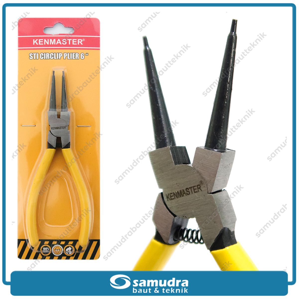 KENMASTER TANC-060 Tang Spi Lurus Tutup 6" / Tang Snapring Straight Internal