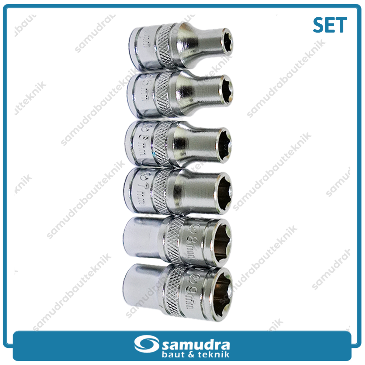 LIPPRO 3338MB Kunci Sok Set 28 pcs 6PT Box Plastik