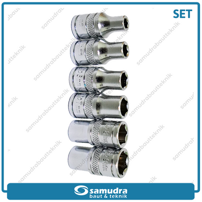 LIPPRO 3338MB Kunci Sok Set 28 pcs 6PT Box Plastik