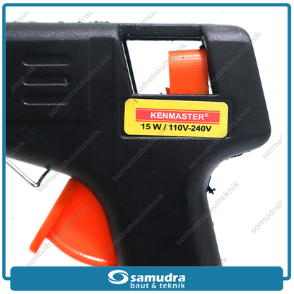 KENMASTER GLUE-008 Mesin Lem Tembak Kecil 15 Watt / Glue Gun