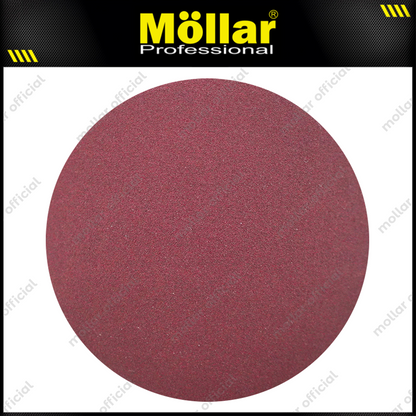 HSS Amplas Bulat No 240 Amplas Velcro Tempel Mata Gerinda 4 Inch - 50 Pcs