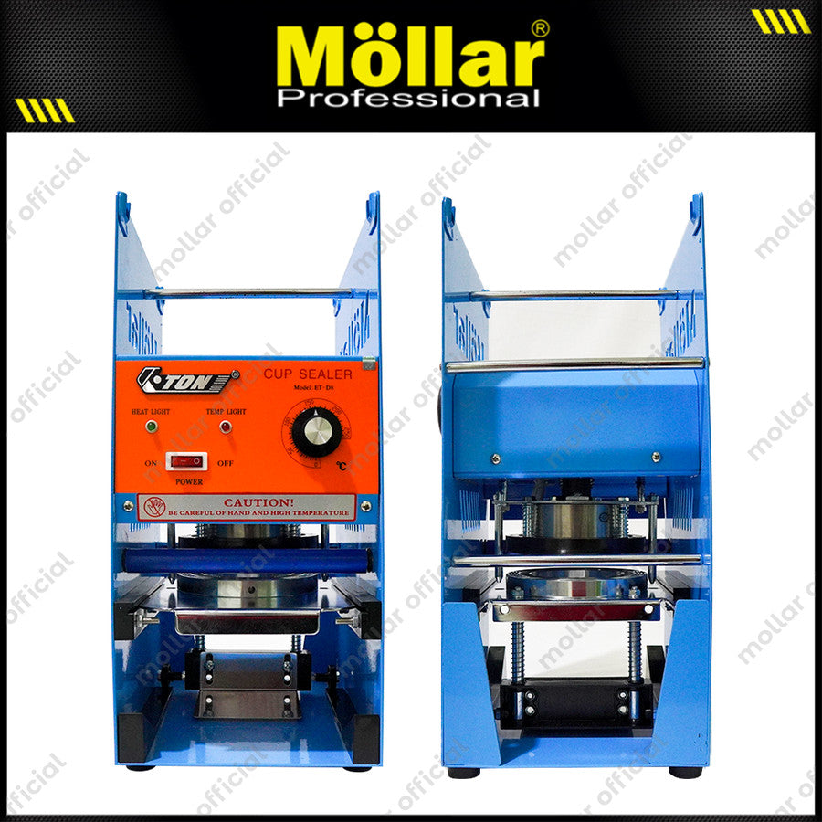 MOLLAR ET-D8 Mesin Segel Gelas Plastik Manual / Cup Sealer