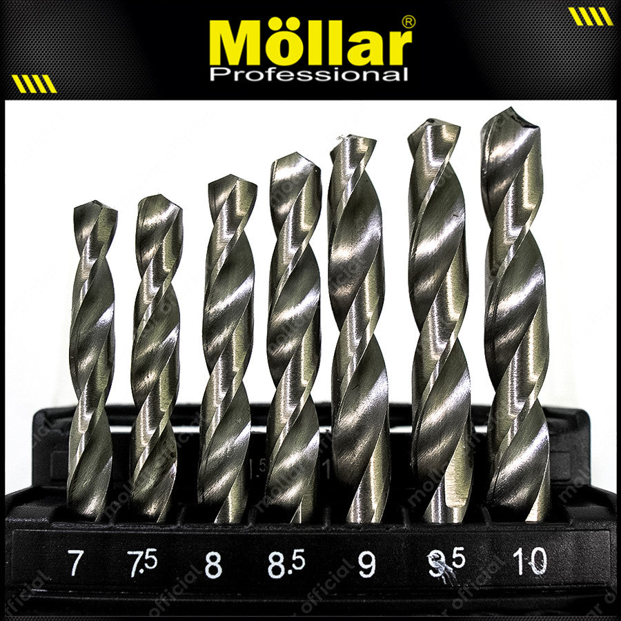 MOLLAR Mata Bor Besi Set 25 pcs (1-13 mm)