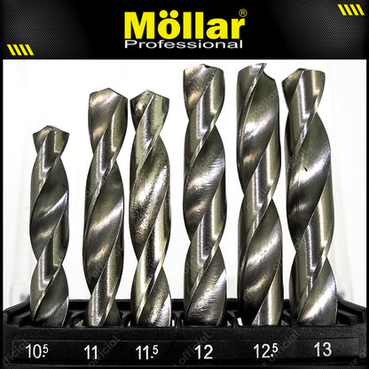 MOLLAR Mata Bor Besi Set 25 pcs (1-13 mm)
