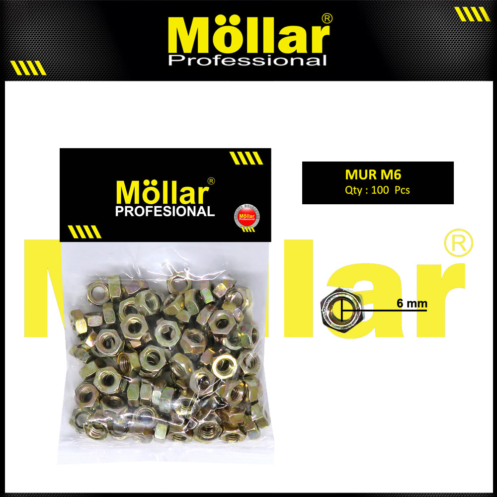 MOLLAR 93-066 Mur M6 - 100 pcs